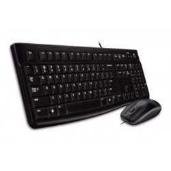 set Logitech MK120, drátový, USB, CZ SK