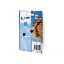 Epson T0712 - 5.5 ml - azurová - originální - inkoustová cartridge - pro Stylus DX9400, SX115, SX210, SX215, SX218, SX415, SX515, SX610; Stylus Office BX310, BX610