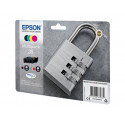 Epson 35 Multipack - 4-balení - černá, žlutá, azurová, purpurová - originální - blistr s RF akustickým alarmem - inkoustová cartridge - pro WorkForce Pro WF-4720, WF-4720DWF, WF-4725DWF, WF-4730, WF-4730DTWF, WF-4740, WF-4740DTWF