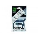Brother M-K231SBZ - Černá na bílé - Role (1,2 cm x 4 m) 1 kazeta y blistr - nelaminovaná páska - pro P-Touch PT-55, PT-65, PT-75, PT-80, PT-85, PT-BB4, PT-M95