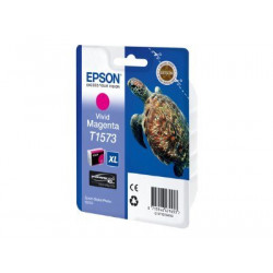 Epson T1573 - 25.9 ml - živá fialová - originální - blistr - inkoustová cartridge - pro Stylus Photo R3000