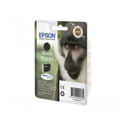 Epson T0891 - Černá - originální - blistr s RF akustickým alarmem - inkoustová cartridge - pro Stylus S21, SX110, SX115, SX210, SX215, SX218, SX400, SX410, SX415; Stylus Office BX300