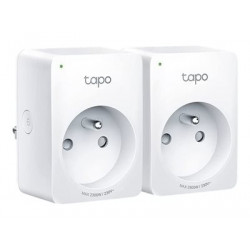 Tapo P100 - Inteligentní zásuvka - bezdrátový - 802.11b g n, Bluetooth 4.2 - 2.4 Ghz (balení 2)