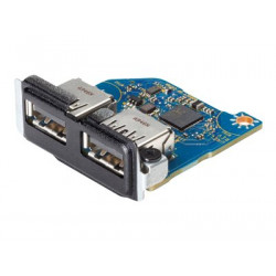 HP Flex IO V2 Card - 2 x port USB 3.1 generace 1 - pro EliteDesk 800 G6, 805 G6; ProDesk 400 G6 (mini desktop), 400 G7, 405 G6, 600 G6; Workstation Z1 G6 Entry