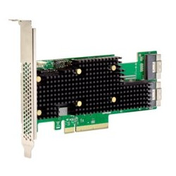 Broadcom eHBA 9600-16i, 24Gb s, NVMe SAS SATA, 2x SFF-8654 x8, PCIe 4.0 x8, SAS4016 IOC