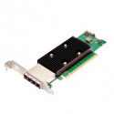 Broadcom eHBA 9600W-16e, 24Gb s, NVMe SAS SATA, 4x SFF-8644 x4, PCIe 4.0 x16, SAS4016W IOC