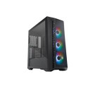 CoolerMaster case MasterBox 520 Mesh, ATX, černá, bez zdroje