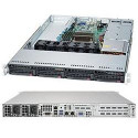 SUPERMICRO 1U server 1x LGA3647, iC622, 6x DDR4 ECC reg, 4x 3.5" HS SATA3, 2x500W (80+ Platinum), IPMI, WIO