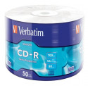 VERBATIM CD-R 700MB, 52x, wrap 50 ks
