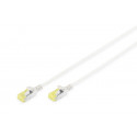 Digitus Tenký propojovací kabel CAT 6A U-FTP Cu, LSZH AWG 28 7, délka 15 m, barva šedá