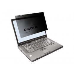 DICOTA - Filtr pro zvýšení soukromí k notebooku - dvoucestné - zasunutí lepení - šířka 13,3" - černá