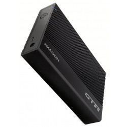 AXAGON hliníkový box s žebrováním pro 3,5" SATA SSD HDD EE35-GTR USB-C 3.2 Gen1 kabel 60cm