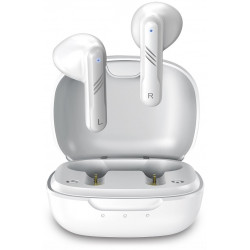 GENIUS bezdrátový headset TWS HS-M905BT White Bluetooth 5.3 USB-C nabíjení bílé