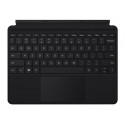 Microsoft Surface Go Type Cover - Klávesnice - s trackpad, akcelerometr - podsvícená - anglická - černá - komerční - pro Surface Go, Go 2
