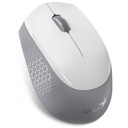 GENIUS NX-8000S BT duální Bluetooth + 2,4GHz 1200 dpi bezdrátová tichá bílošedá