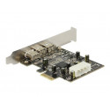 Delock PCI Express card FireWire A B - Adaptér pro zachytávání videa - PCIe
