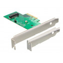 Delock PCI Express Card  1 x internal M.2 NGFF - Řadič úložiště - 1 Kanál - M.2 Card - PCIe 3.0 x4