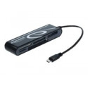 Delock Micro USB OTG Card Reader 5 Slot - Čtečka karet (CF I, CF II, MS, MMC, SD, xD, MS PRO Duo, microSD, SDHC, microSDHC, SXC, microSDXC, CF III) - USB