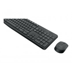 Logitech MK235 - Klávesnice a sada myši - bezdrátový - 2.4 GHz - česká