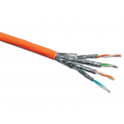 Solarix Kabel SSTP LS0H drát c7, 500m špulka