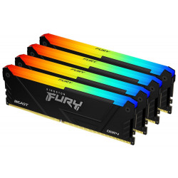 KINGSTON FURY Beast RGB 32GB DDR4 3200MT s DIMM CL16 KIT 4x 8GB