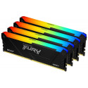 KINGSTON FURY Beast RGB 64GB DDR4 3200MT s DIMM CL16 1Gx8 KIT 4x 16GB