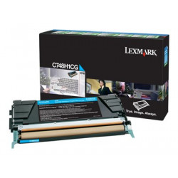Lexmark - Vysoká výtěžnost - azurová - originální - kazeta s barvivem LCCP, LRP - pro Lexmark C748de, C748dte, C748e