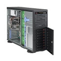 SUPERMICRO Tower 4U 8x 3,5" HS SAS SATA, 2x 5,25", 1x 5,25" pro 3,5", 903W (80+gold) (Super Quiet - 28dB)