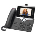 Cisco CP-8865-K9= IP telefon, barevný displej, 2x 10 100Base-T RJ-45 s funkcí switche, PoE napájení, 2x USB