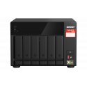 QNAP TVS-675-8G (8core 2,5GHz 8GB RAM 6xSATA 2xM.2 NVMe slot 2xPCIe 2x2,5GbE 1x HDMI 4K)