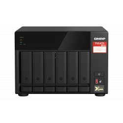 QNAP TVS-675-8G (8core 2,5GHz 8GB RAM 6xSATA 2xM.2 NVMe slot 2xPCIe 2x2,5GbE 1x HDMI 4K)