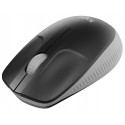 Logitech myš M190 optická bezdrátová USB 3 tlačítka šedá 1000dpi