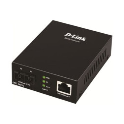 D-Link DMC G02SC - Konvertor médií s optickými vlákny - GigE - 10Base-T, 1000Base-SX, 100Base-TX, 1000Base-T - RJ-45 SC několik re?imů - a? 550 m - 850 nm