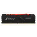Kingston FURY Beast DDR4 8GB 3200MHz CL16 1x8GB RGB Black