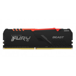 Kingston FURY Beast DDR4 8GB 3200MHz CL16 1x8GB RGB Black