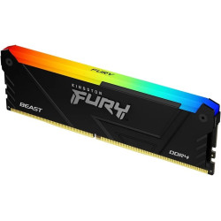 Kingston FURY Beast DDR4 64GB 3600MHz CL18 2x32GB RGB Black