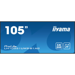 105" iiyama LH10551UWS-B1AG: IPS,5K,USB-C,24 7