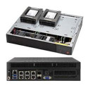 SUPERMICRO Micro 1U mini ITX chassis 2x 2,5" int. HDD, bez zdroje