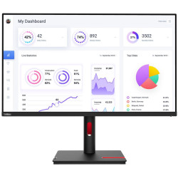 Lenovo ThinkVision P32p-30 LCD IPS/PLS 31,5" 3840 x 2160 6ms 350nitů 1000:1 60Hz   Pivot   Černá 