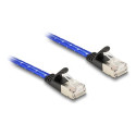 RJ45 flat network cable with braided coa, RJ45 flat network cable with braided coa