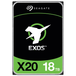 SEAGATE Exos X20 18TB HDD ST18000NM000D SAS 3,5" 7200 rpm 256MB 512E 4KN