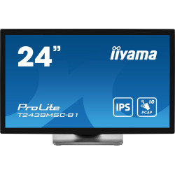 Iiyama ProLite T2438MSC-B1 LCD IPS/PLS 24" 1920 x 1080 5ms 525nitů 1000:1 60Hz Dotyk Repro Pivot   Černá 