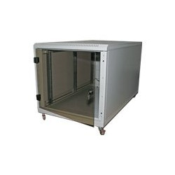 Triton 19 speciální rozvaděč RCA 12U 600x1000mm, 19 kontajnerový rozvaděč 12U 600x1000mm celoskleněné dveře, IP30 nosnost 200kg, čer
