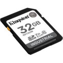 KINGSTON 32GB SDHC Industrial -40C to 85C C10 UHS-I U3 V30 A1 pSLC