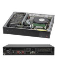 SUPERMICRO mini server LGA1200, W480E, 2x SO-DIMM DDR4, 2x SATA 1(2)x 2,5, M.2, 2x 1Gb, HDMI,DP,DVI, 180W zdroj