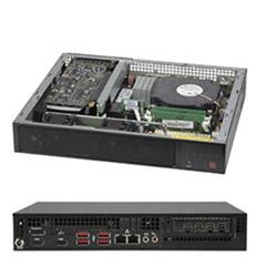 SUPERMICRO mini server LGA1200, W480E, 2x SO-DIMM DDR4, 2x SATA 1(2)x 2,5, M.2, 2x 1Gb, HDMI,DP,DVI, 180W zdroj
