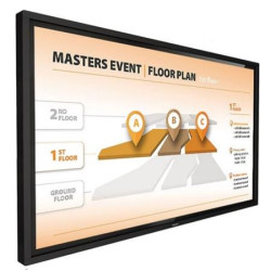 Philips LCD 43BDL3452T - 43" T-Line, UHD, IPS, 18 7, Touch, 400cd m2, 1200:1, 8ms, Android, Wi-Fi