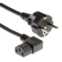 Cisco - Elektrický kabel - IEC 60320 C13 do CEE 7 7 (M) pravoúhlý - 2.5 m - Evropa - pro Cisco 4000, WS-C1400; Catalyst 1200, 1700, 2000, 2940, 2960, 3560; FastHub 100