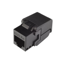 Solarix keystone c5e UTP RJ45 černý samořezný SXKJ-5E-UTP-BK-SA