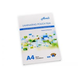 AVELI Laminovací fólie A4 160mic (2x80), lesklé, 25ks